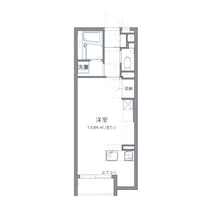 レオネクスト西山天王山の間取り図
