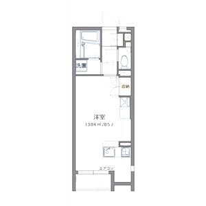 レオネクスト西山天王山の間取り図