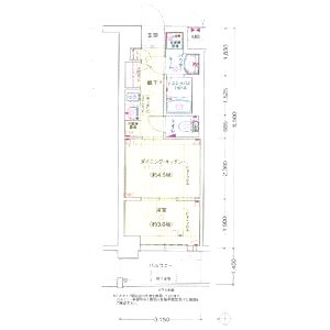 レシオス京都嵯峨野の間取り図