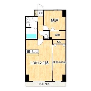 GROOVE豊中レジデンスの間取り図