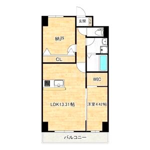 GROOVE豊中レジデンスの間取り図