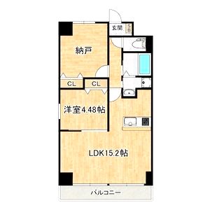 GROOVE豊中レジデンスの間取り図