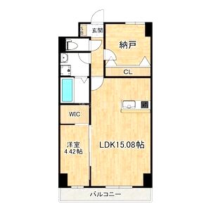 GROOVE豊中レジデンスの間取り図