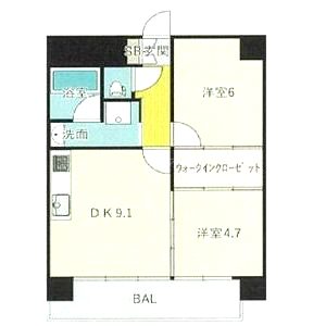 ES-Grande Umedakitaの間取り図
