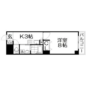 フリーディオ天の川の間取り図