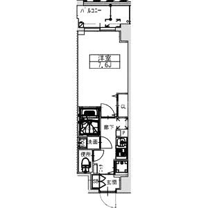 ミラージュパレス大阪ドームProsperの間取り図