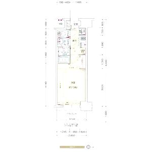 プレサンス堺筋本町センティスの間取り図