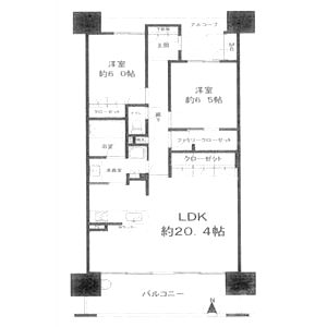 ジオ新町の間取り図