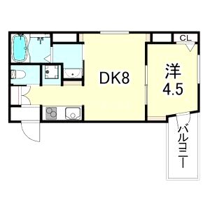 プリオーレ京都駅前の間取り図