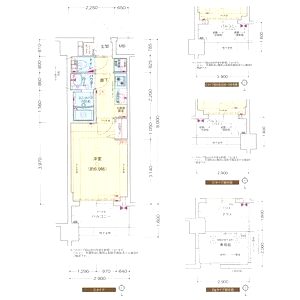 プレサンス京都東寺の間取り図