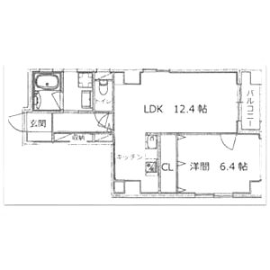 LuxeStage御所南の間取り図
