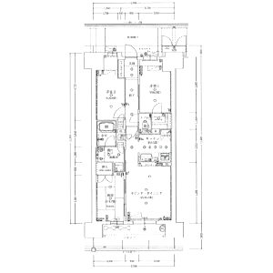 大阪ベイレジデンスの間取り図