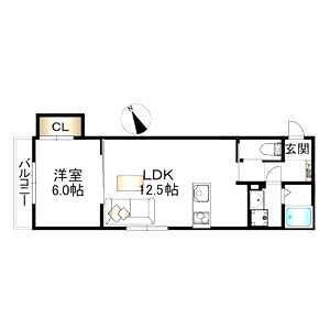 アリビオベルの間取り図