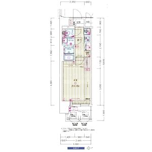 プレサンス大正フレンジの間取り図