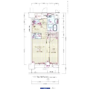 プレサンス大正フレンジの間取り図