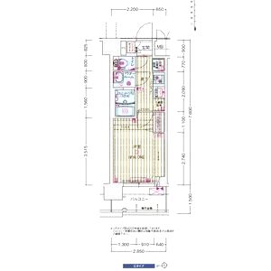 プレサンス大正フレンジの間取り図