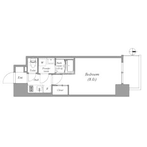 アドバンス大阪シックの間取り図