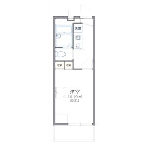 レオパレスウィニング ロードの間取り図