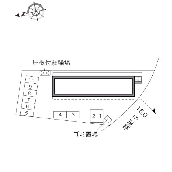 レオパレスウィニング ロードの室内写真1枚目