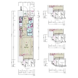 プレサンス本町エクストラの間取り図