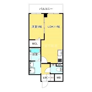 VITA荒本(※キャンペーン中)の間取り図