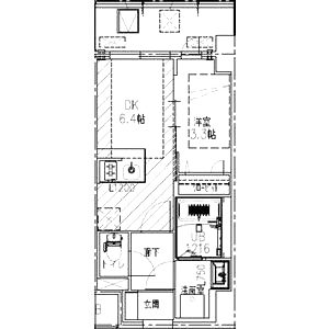 JMFレジデンス都島の間取り図