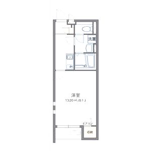 クレイノIMPULVIIの間取り図