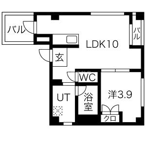 SDグランツ神戸西元町の間取り図