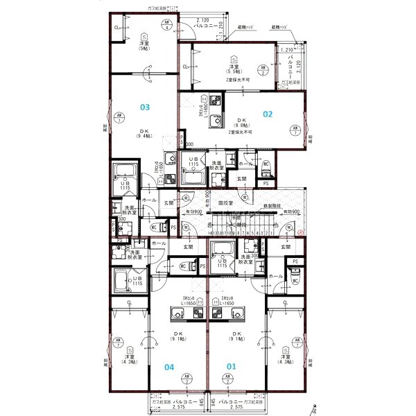 パレミヤビ香里西の外観10枚目