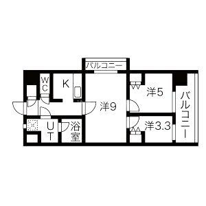 THE MUSIC COURTの間取り図