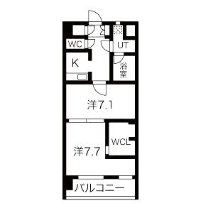 THE MUSIC COURTの間取り図