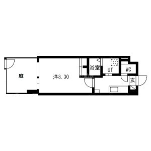 プラネシア京阪出町柳の間取り図