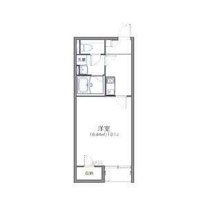レオネクストドエルコンフォートの間取り図