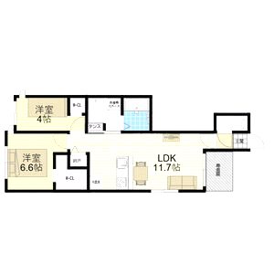 ブリアン西宮の間取り図