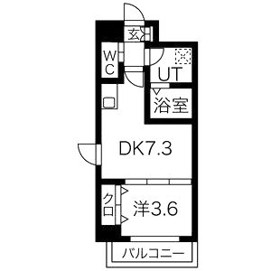 アリビオ千里豊津の間取り図