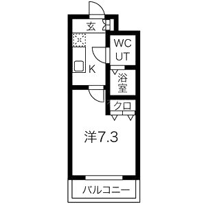 アリビオ千里豊津の間取り図