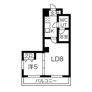 アリビオ千里豊津の間取り図