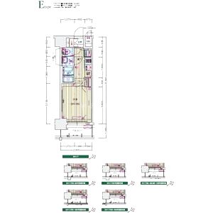 プレサンス立売堀パークシティの間取り図