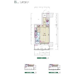 プレサンス立売堀パークシティの間取り図