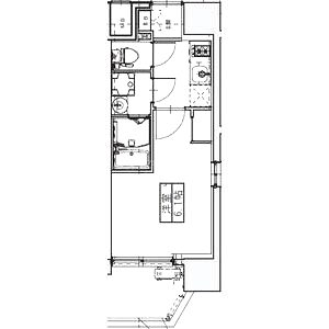 JMFレジデンス桜ノ宮の間取り図