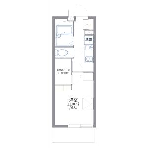 レオパレス吹田の間取り図