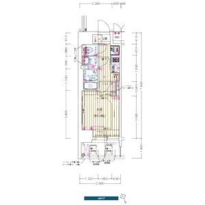 プレサンス神戸キュリオの間取り図