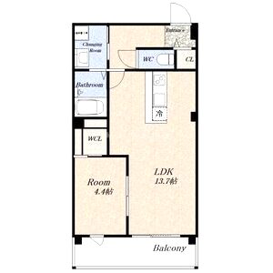 サンティエ福島吉野の間取り図