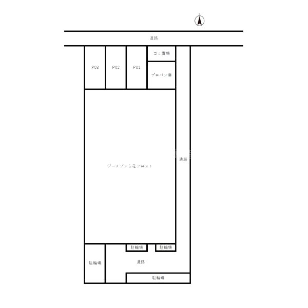 ジーメゾン立花レヴリアの外観3枚目