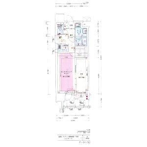 プレサンス心斎橋ニストの間取り図
