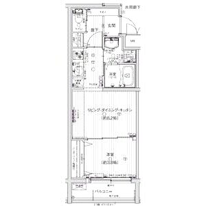 MJC京都西大路IIの間取り図