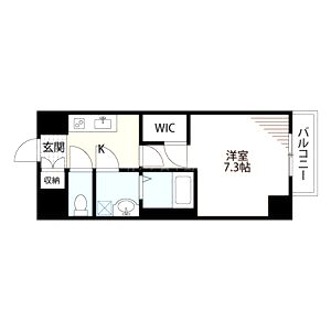 ファーストフィオーレ江坂グレイスの間取り図