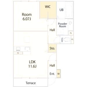 エフォリア17の間取り図
