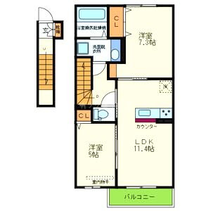扇山 (SENZAN)の間取り図