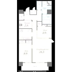 セイワパレス本町東の間取り図